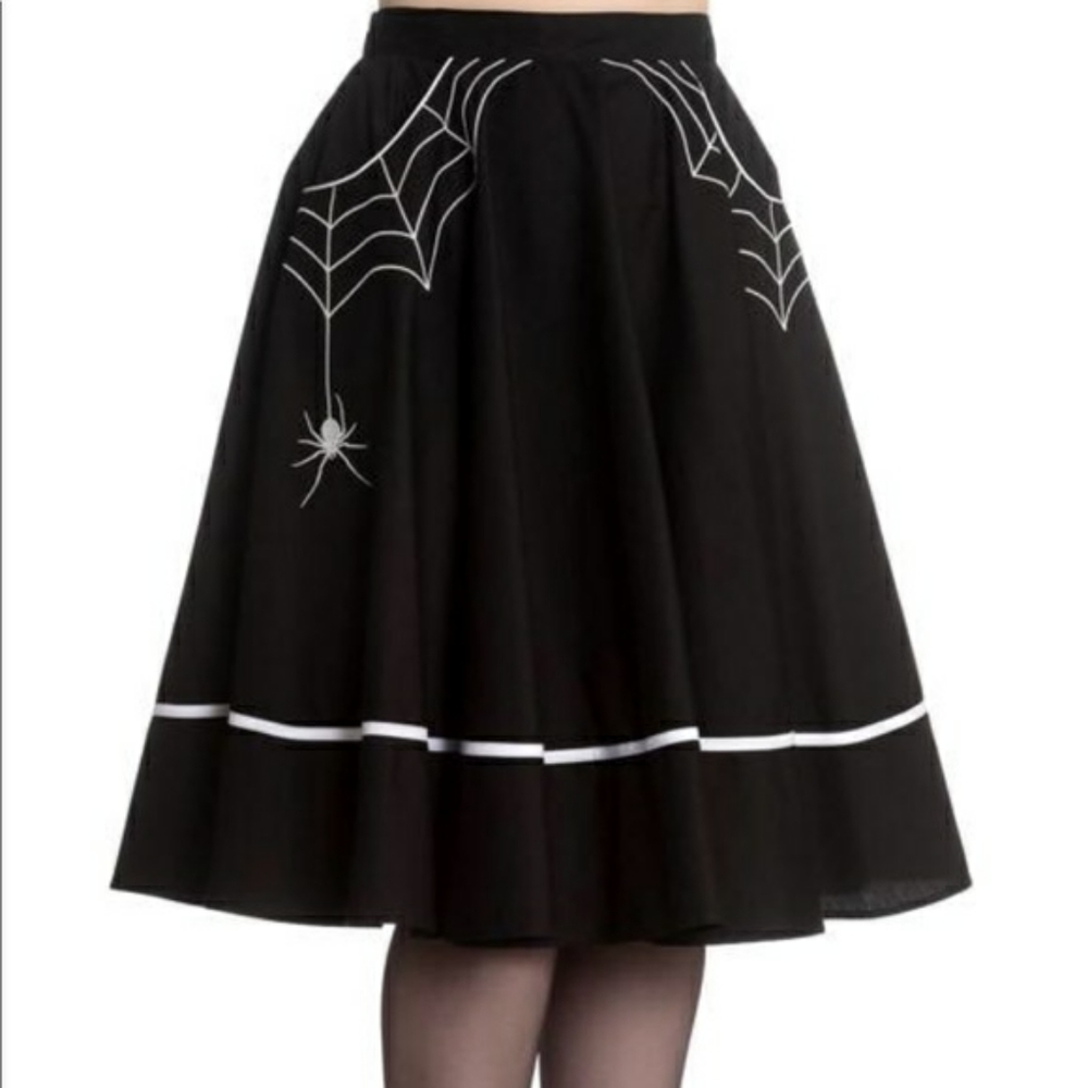 Hell Bunny Miss Muffet Skirt Small